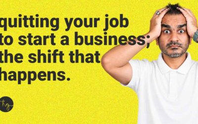 I want to quit my job and start a business: the shift that happens